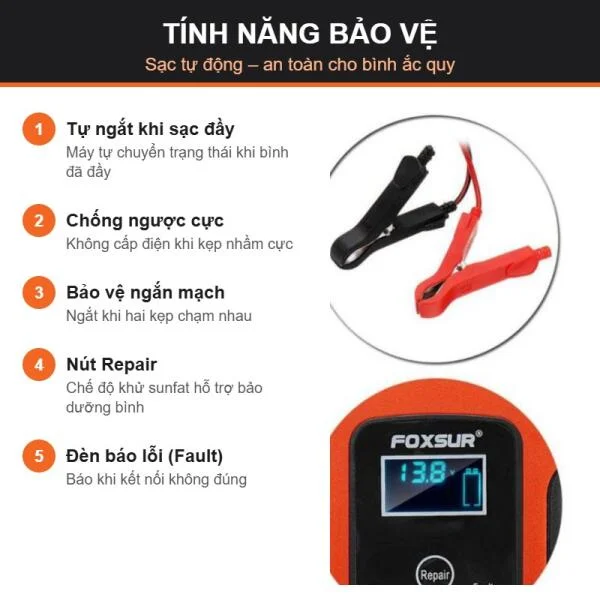 sac-binh-ac-quy-foxsur-12v-100ah-tinh-nang