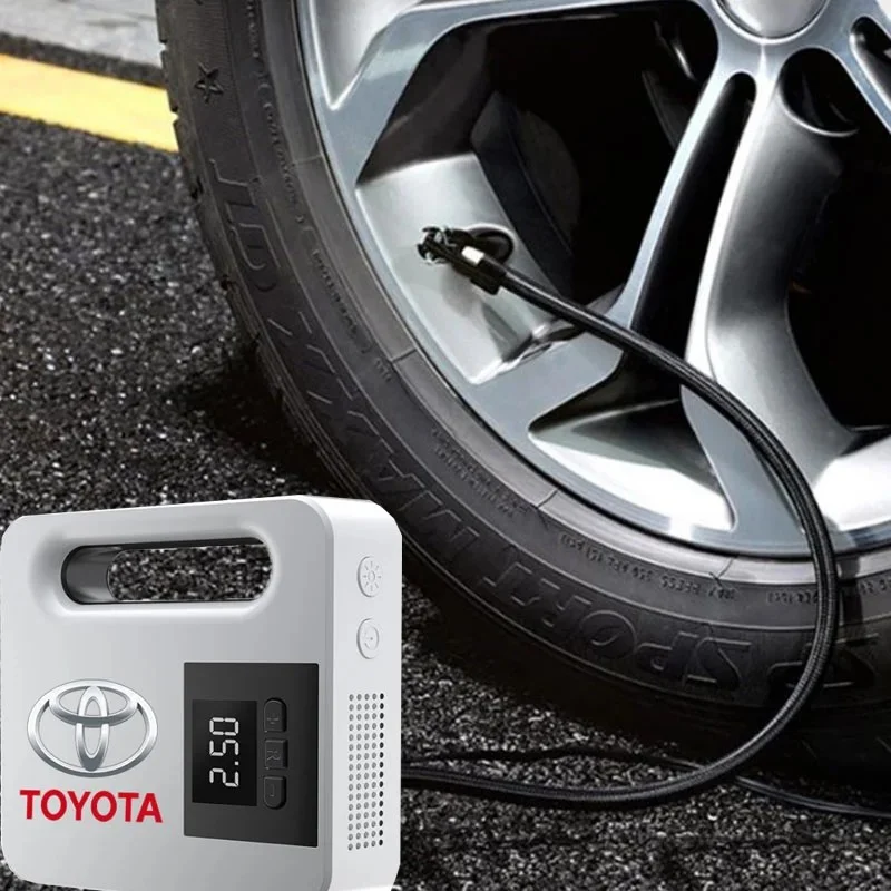 Hướng dẫn sử dụng bơm lốp ô tô Toyota